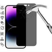 iPhone 16 Yksityisyyssuoja Panssarilasi - 9H 