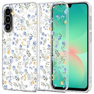 Samsung Galaxy A26 Tech-Protect FlexAir TPU Suojakuori - Kevään Kukat