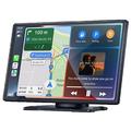 W519 9-tuumainen langaton CarPlay- ja Android Auto -näyttö GPS-navigoinnilla